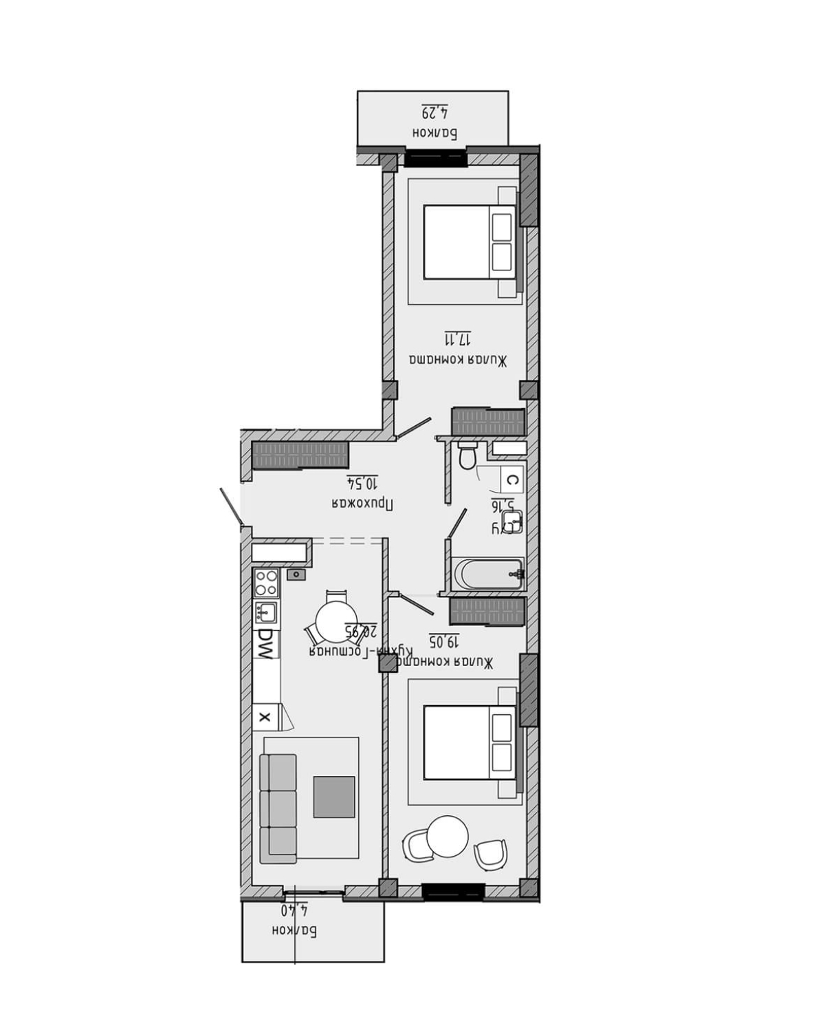 План 81,50 м²
